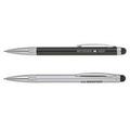 Stainless Steel Ballpoint Pen w/ Capacitive Stylus